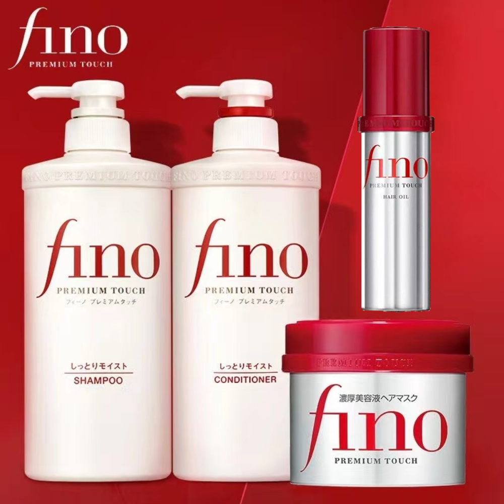 Hair Care Korean Products - Fino Premium Touch Haarverzorgingsset - 550ml