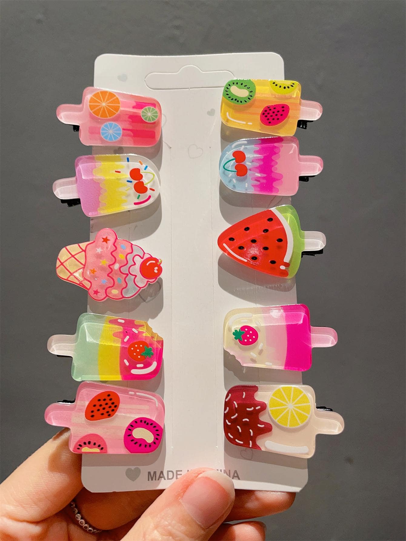 Hair Care Lotion - 10 haarclips Zomer nieuwe haaraccessoires Schattig
