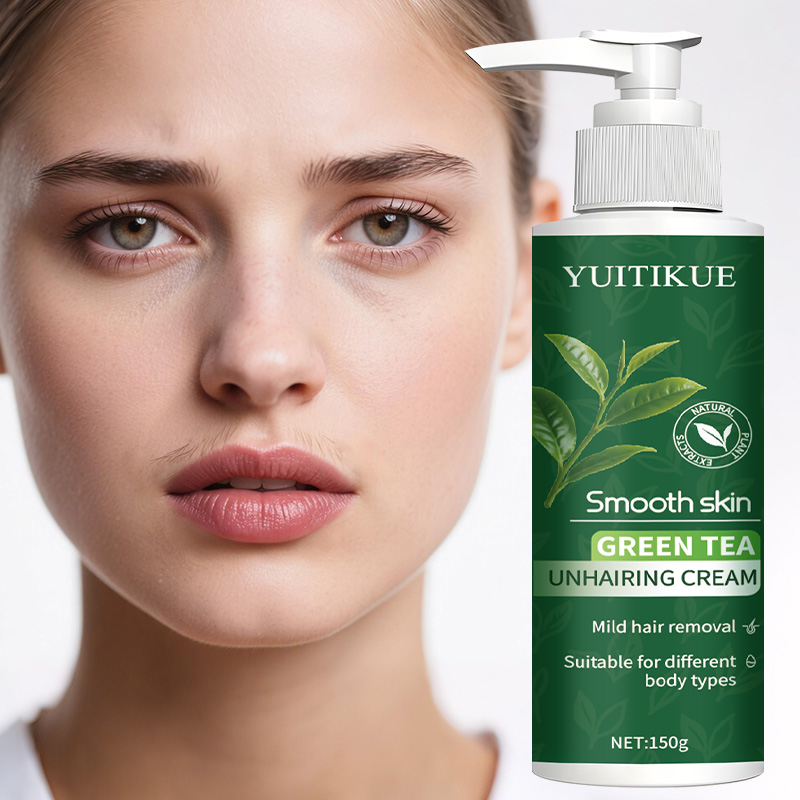 Hair Care Lotion - YUITIKUE Groene Thee Ontharingscrème 150g, Milde