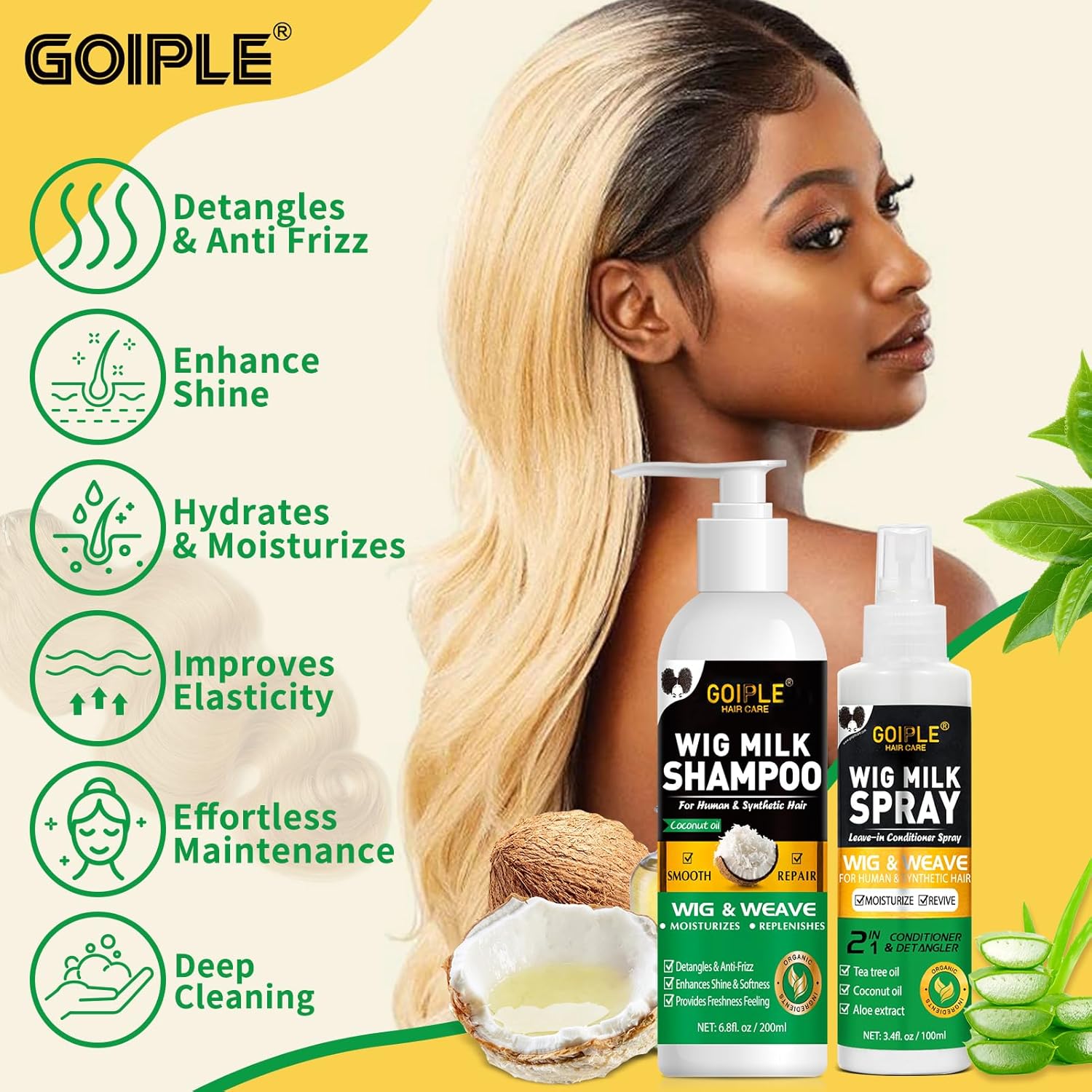 GOIPLE 3-in-1 Haarverzorgingss - Hair Care Products recensie en prijs