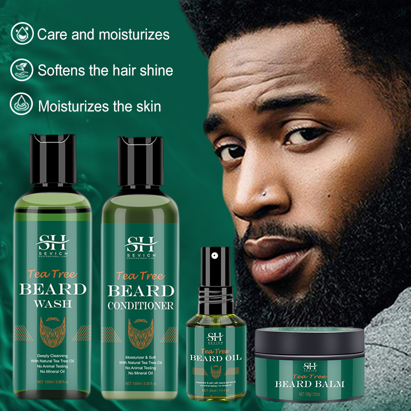 Tea Tree Baardolie Set Voor Ma - Hair Care Organic recensie en prijs